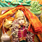 Hanumanji Poojan - ISSO Swaminarayan Temple, Norwalk, Los Angeles, www.issola.com